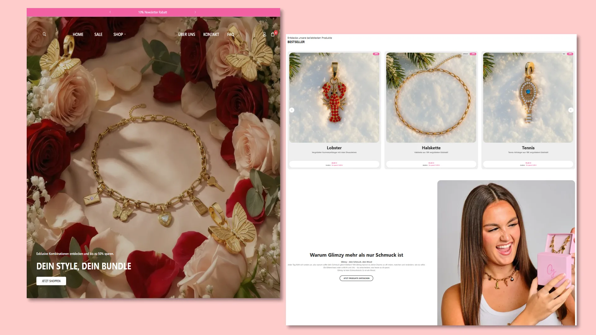 Glimzy – Shopify Store & Theme Customizing – 1